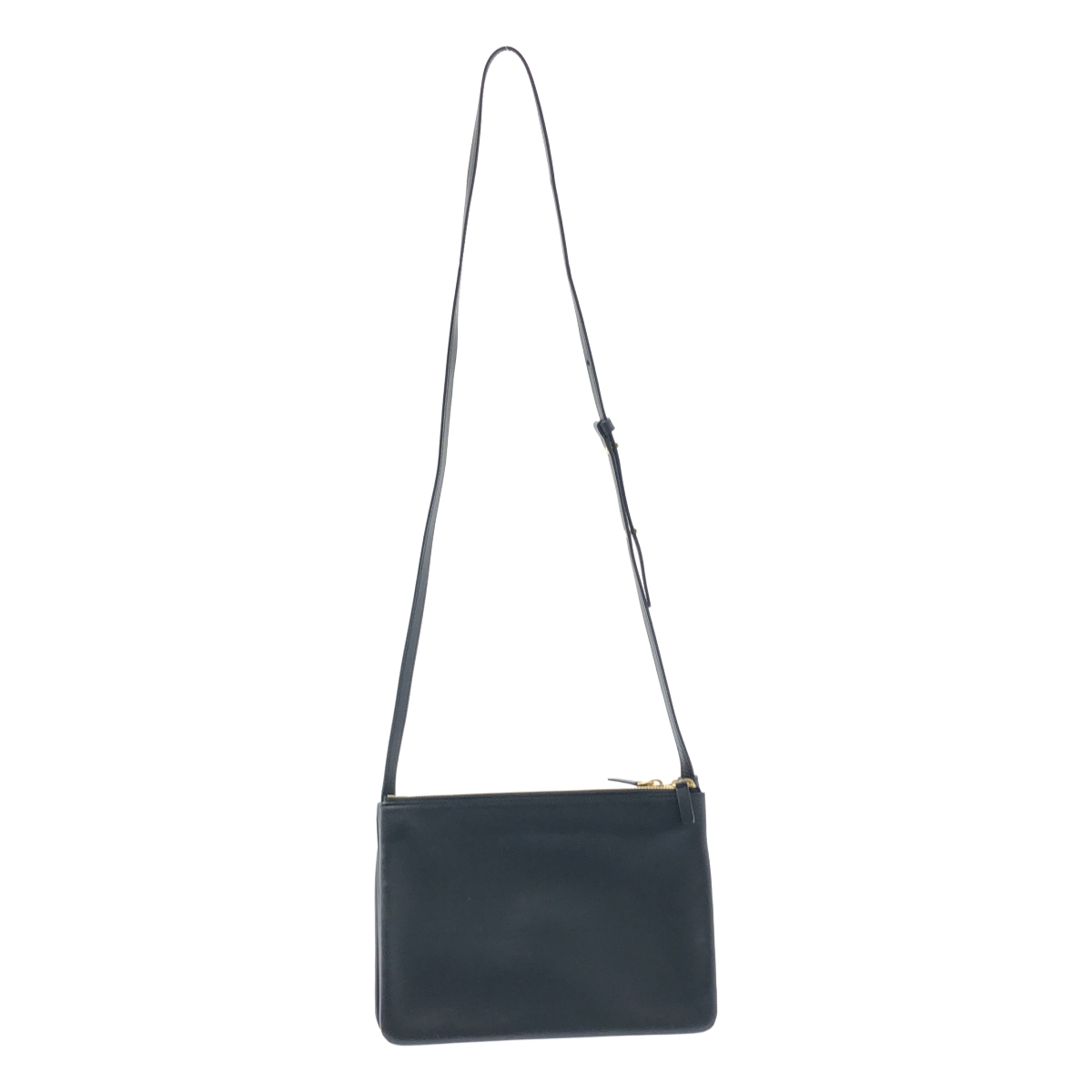 CELINE / セリーヌ by Phoebe Philo フィービー / トリオ ラージ レザー ロゴ ショルダーバッグ