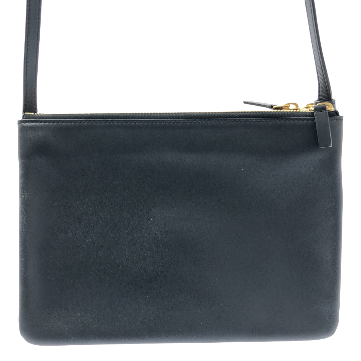 CELINE / セリーヌ by Phoebe Philo フィービー / トリオ ラージ レザー ロゴ ショルダーバッグ