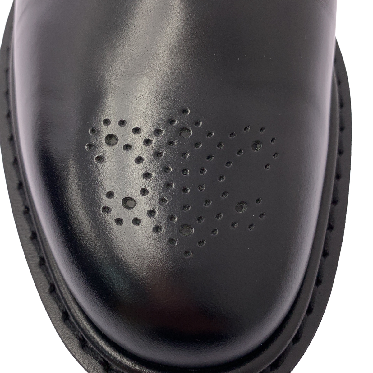 CELINE / セリーヌ トリオンフ パンチング レンジャー レザー ダービー ドレスシューズ 革靴