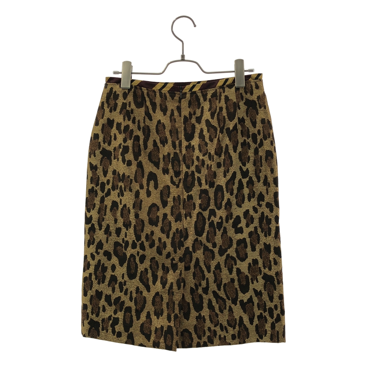 DRIES VAN NOTEN / ドリスヴァンノッテン レオパード ジャガード スカート