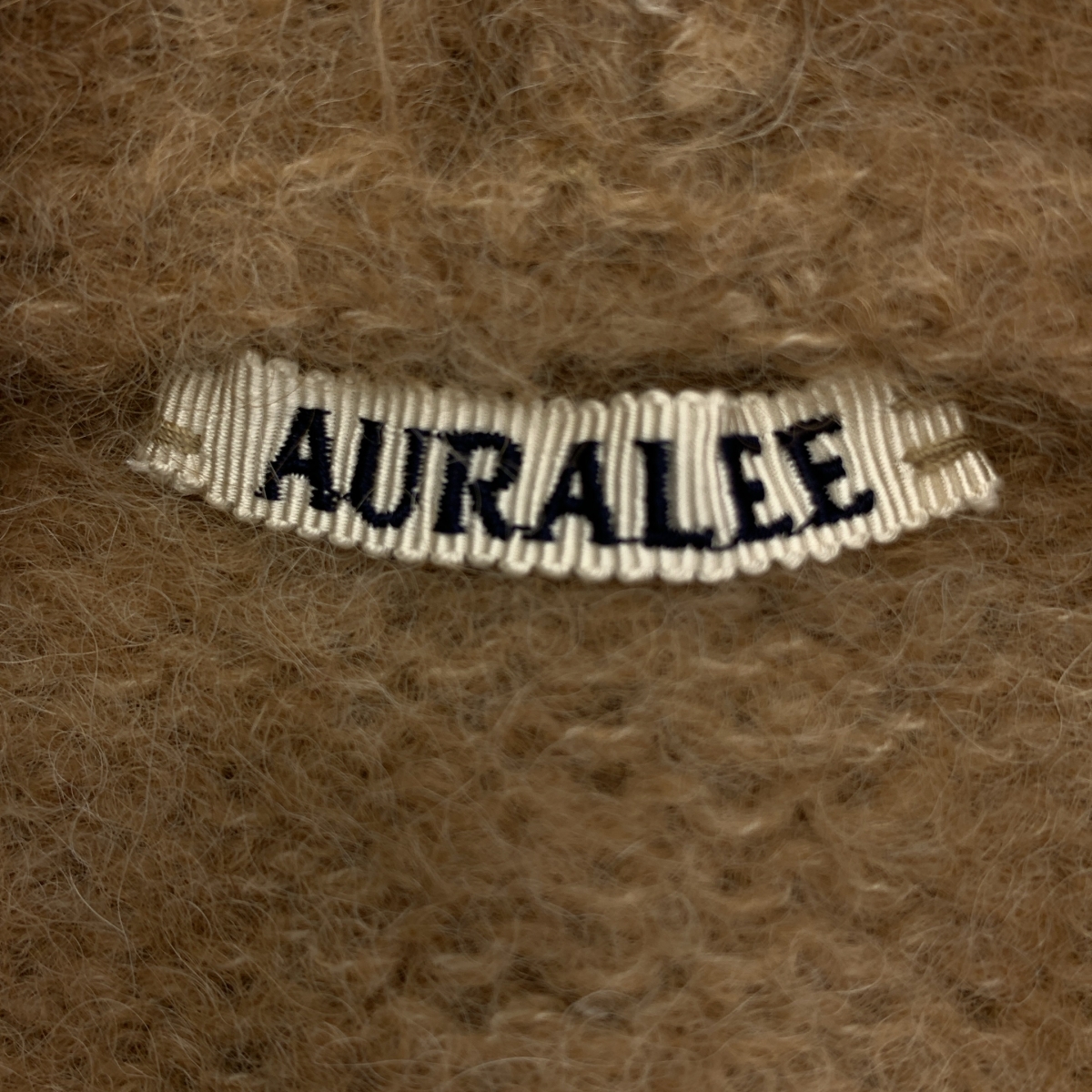 AURALEE / オーラリー ALPACA WOOL SUPER LIGHT KNIT BIG CARDIGAN アルパカウール スーパーライトニット ビッグ カーディガン