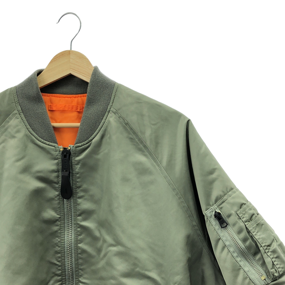 ALPHA INDUSTRIES / アルファインダストリーズ × JOURNAL STANDARD ジャーナルスタンダード別注 半袖 リバーシブル MA-1 フライトジャケット ユニセックス