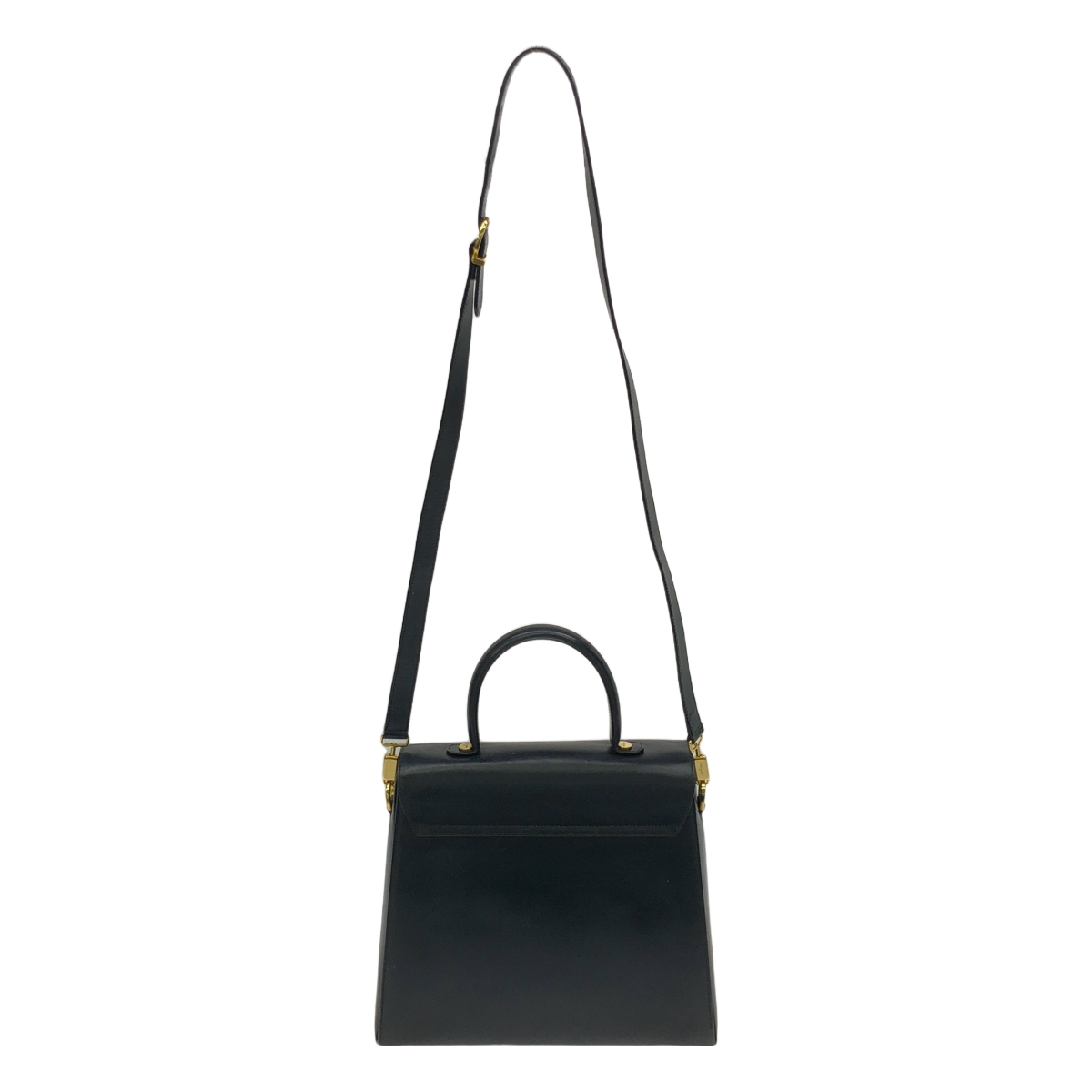 Salvatore Ferragamo / サルヴァトーレフェラガモ レザー ガンチーニ 2Way ハンドバッグ