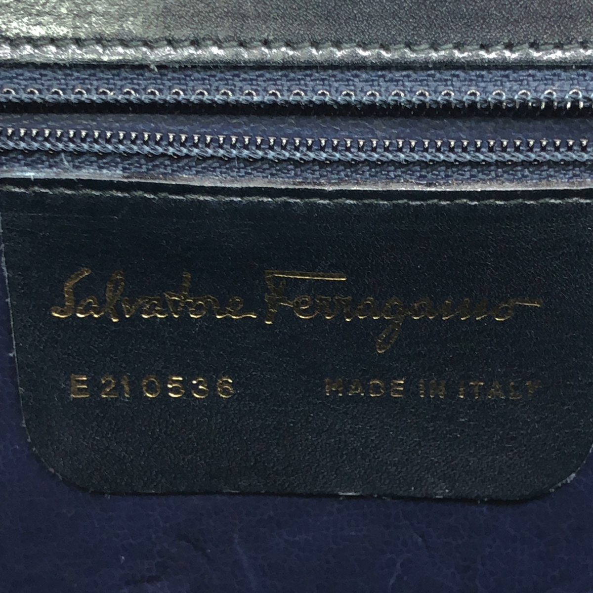 Salvatore Ferragamo / サルヴァトーレフェラガモ レザー ガンチーニ 2Way ハンドバッグ