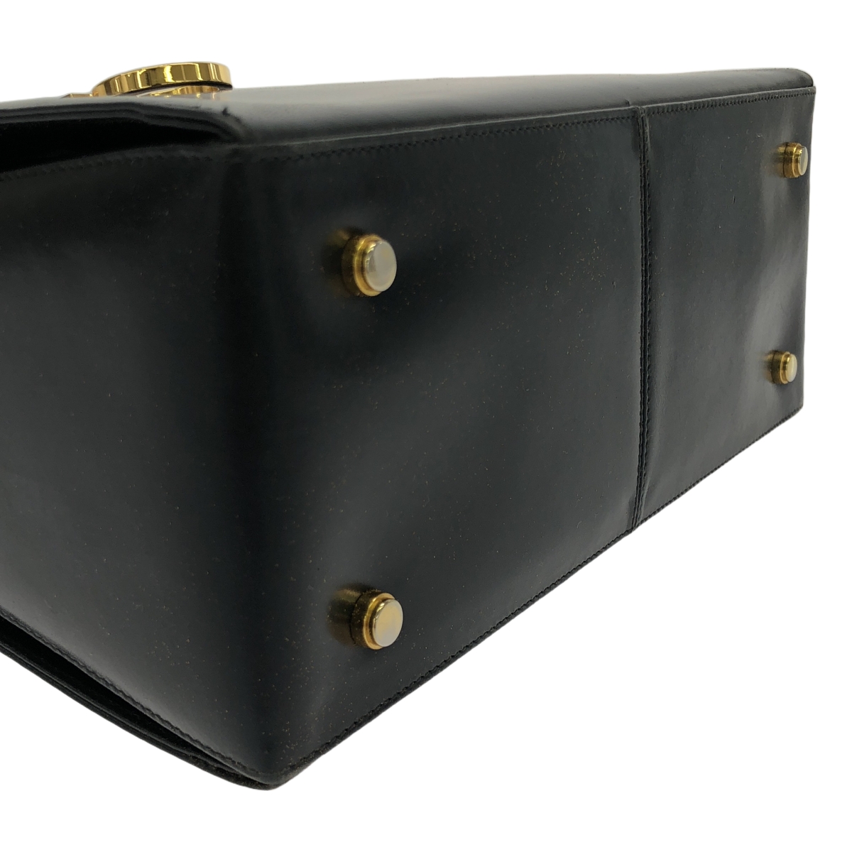 Salvatore Ferragamo / サルヴァトーレフェラガモ レザー ガンチーニ 2Way ハンドバッグ