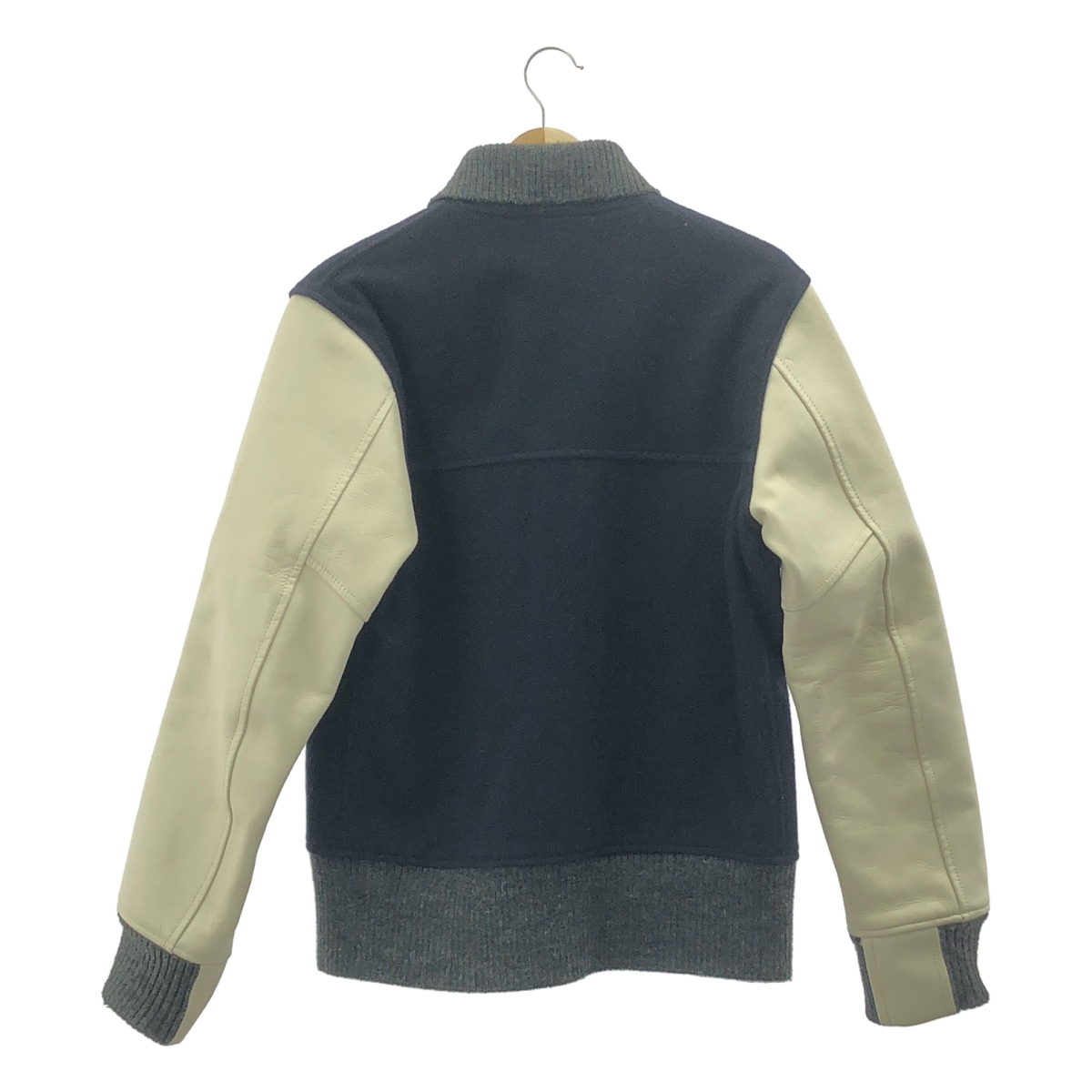 COMME des GARCONS HOMME / コムデギャルソンオム Johnson Leathers レザー切替 スタジャン ジャケット