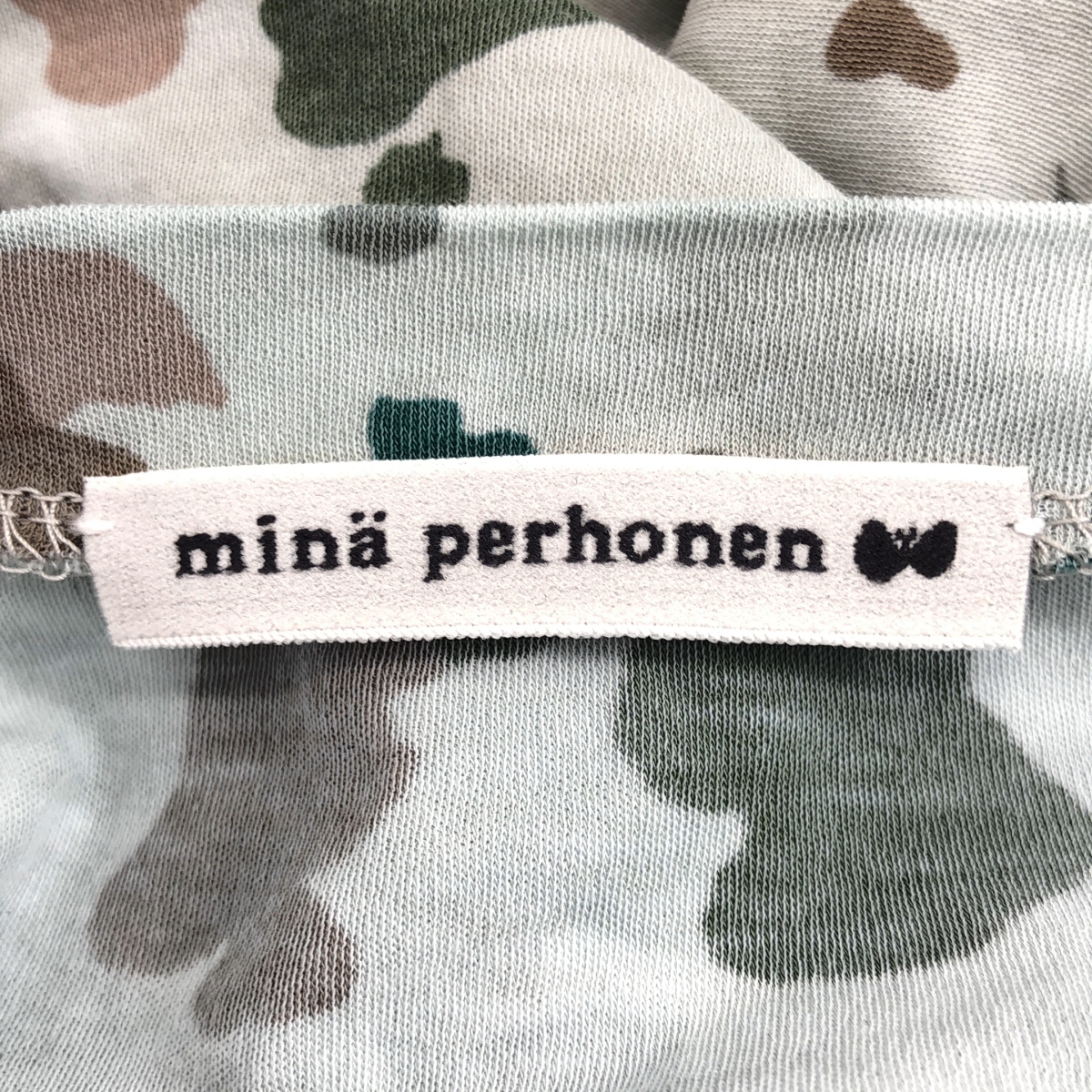 mina perhonen / ミナペルホネン smile drop / スマイル ドロップ 総柄 カットソー