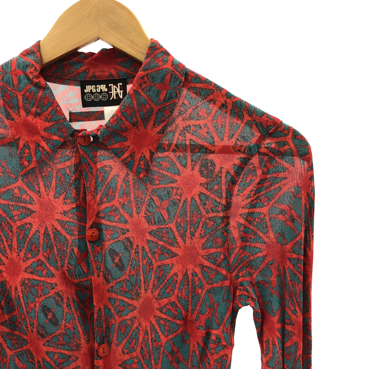 JeanPaulGAULTIER / ジャンポールゴルチェ JPG JEAN'S 総柄 ロングスリーブ シャツ