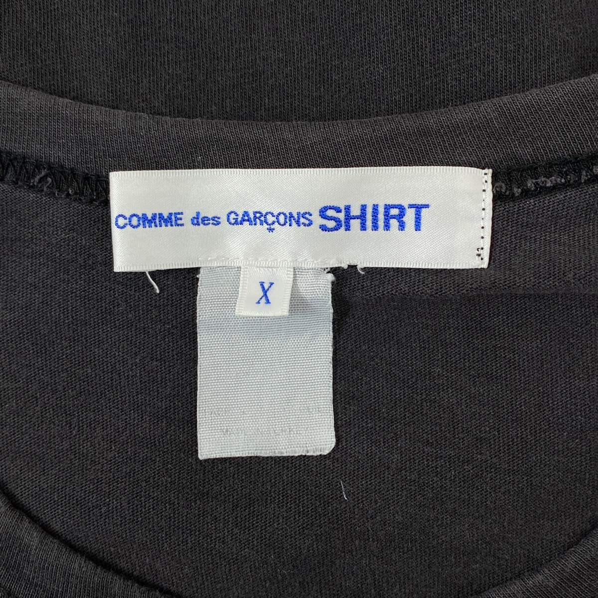 COMME des GARCONS SHIRT / コムデギャルソンシャツ ワンポイント ロゴ Tシャツ カットソー