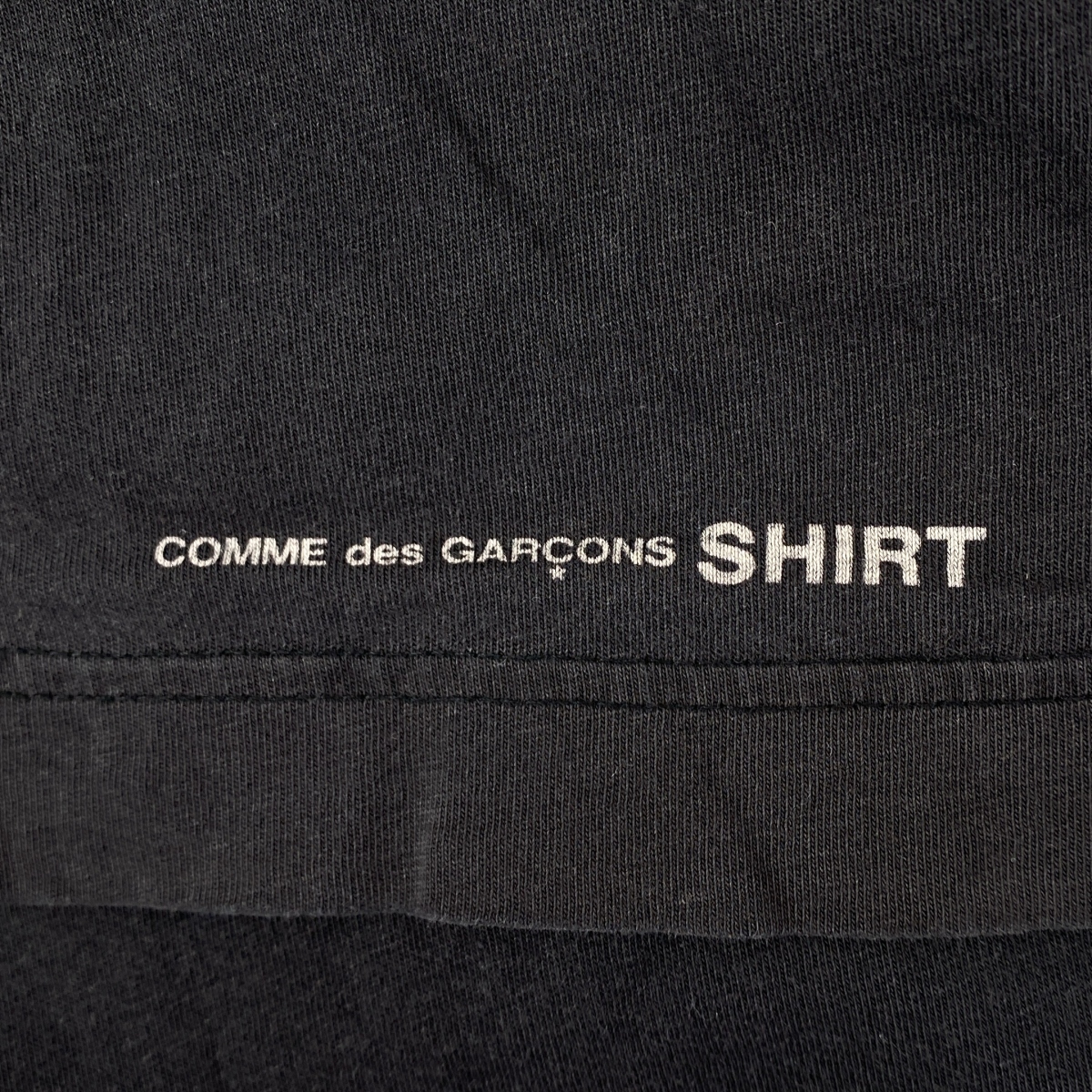 COMME des GARCONS SHIRT / コムデギャルソンシャツ ワンポイント ロゴ Tシャツ カットソー