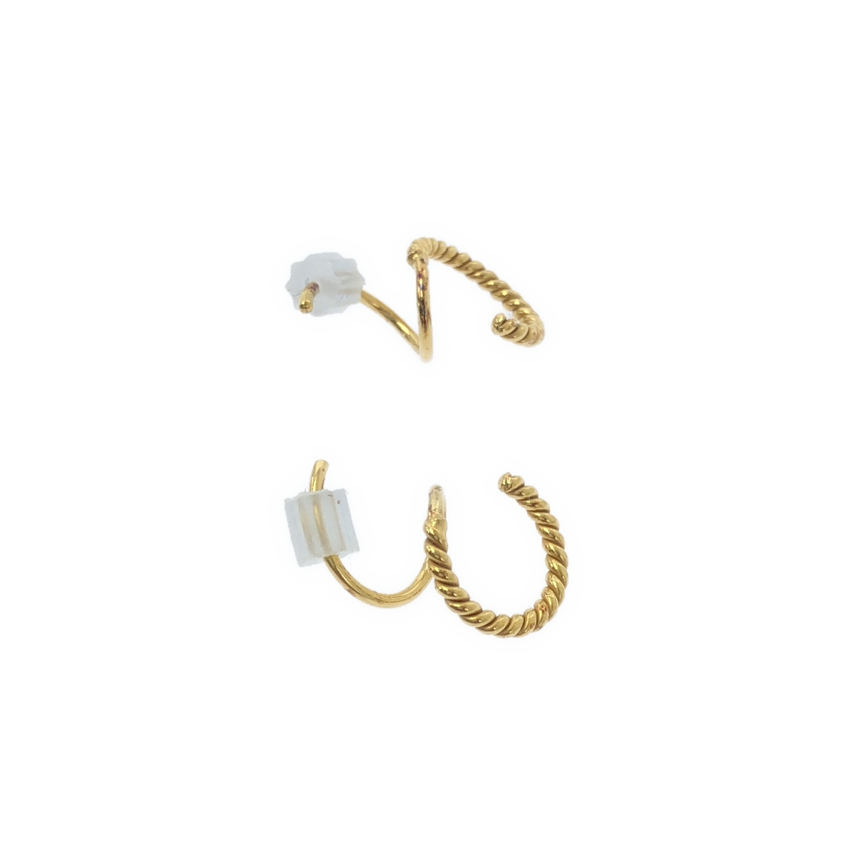 MARIA BLACK / マリアブラック 2ペア ツイスト イヤリング ピアス