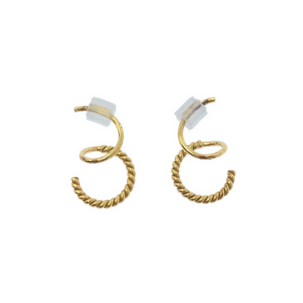 MARIA BLACK / マリアブラック 2ペア ツイスト イヤリング ピアス