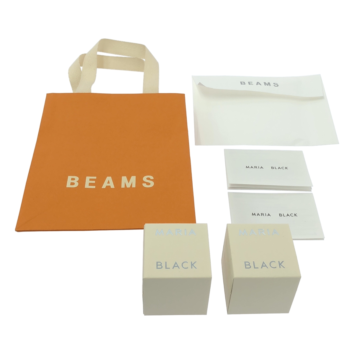 MARIA BLACK / マリアブラック 2ペア ツイスト イヤリング ピアス