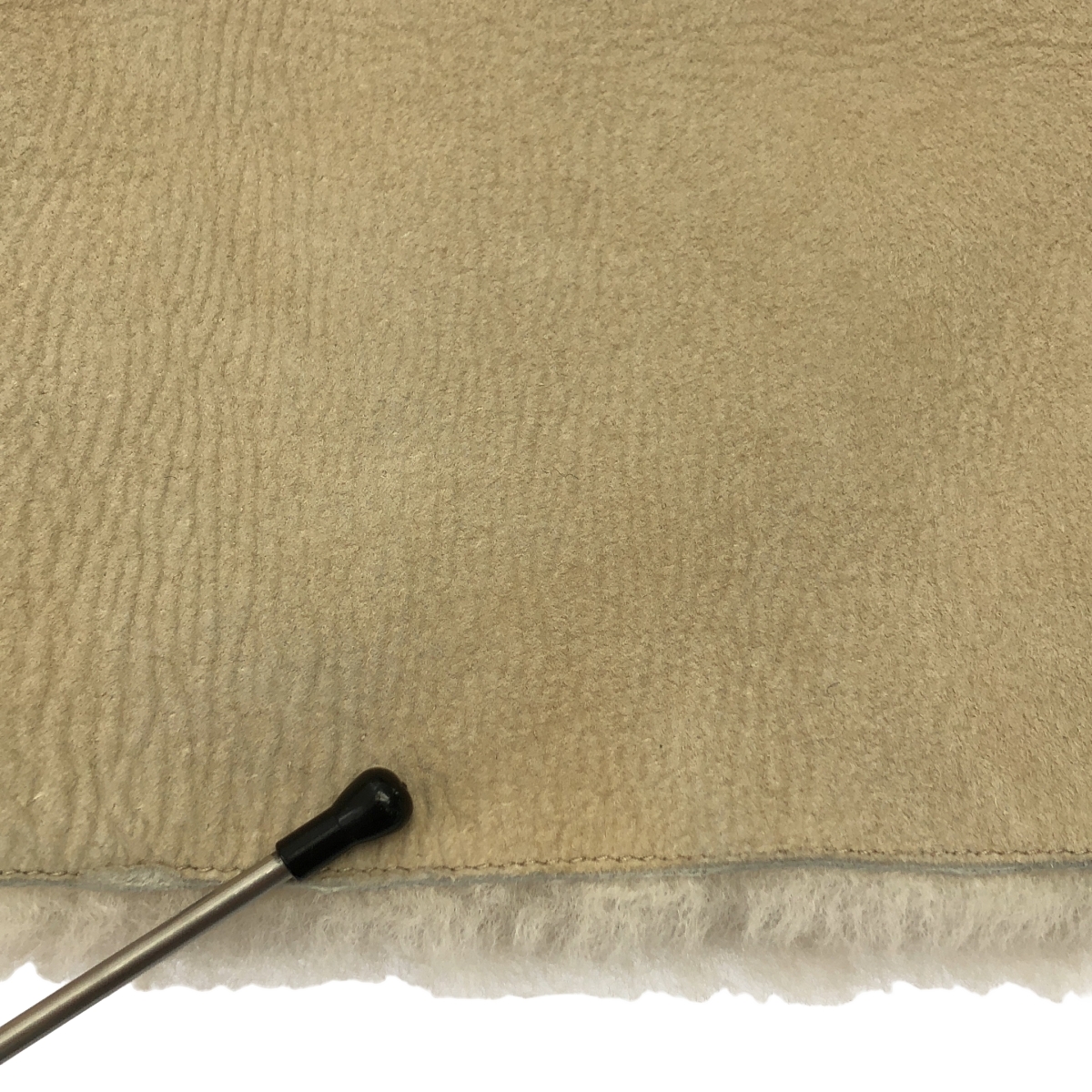 その他 ムートン フーデッド ロングコート