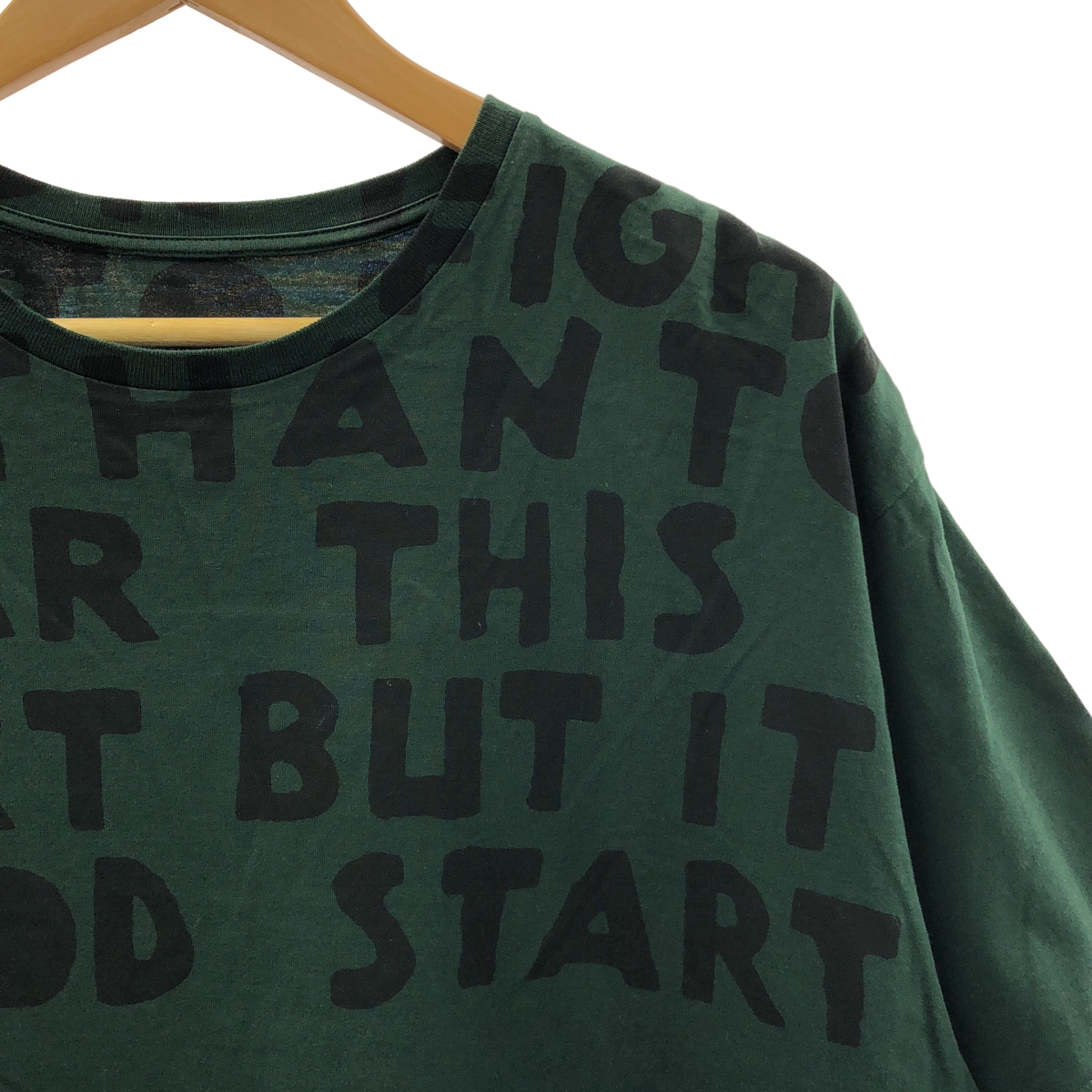 Maison Margiela / メゾンマルジェラ AIDS エイズ コットン プリント カットソー