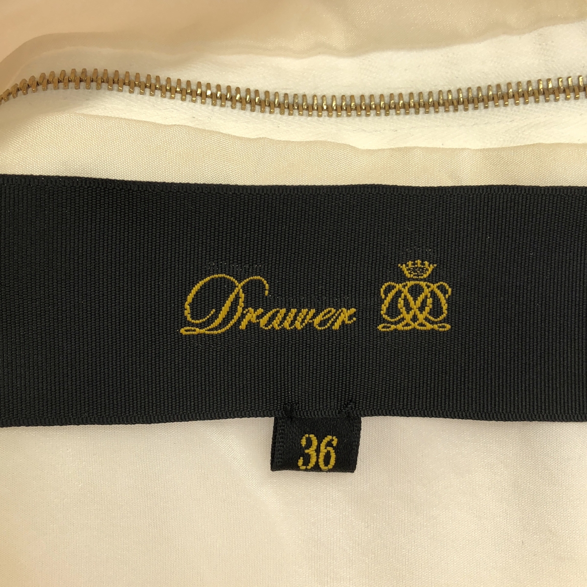 Drawer / ドゥロワー コットン ギャザー ワンピース