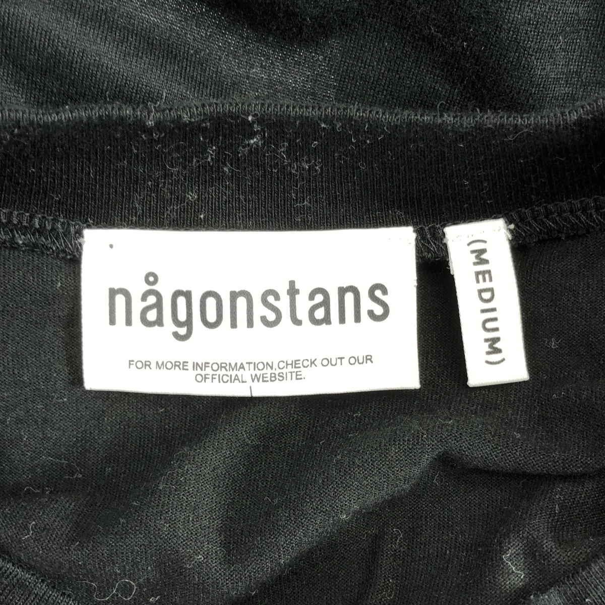 nagonstans / ナゴンスタンス CUT AND SEWN アシンメトリー Tシャツ