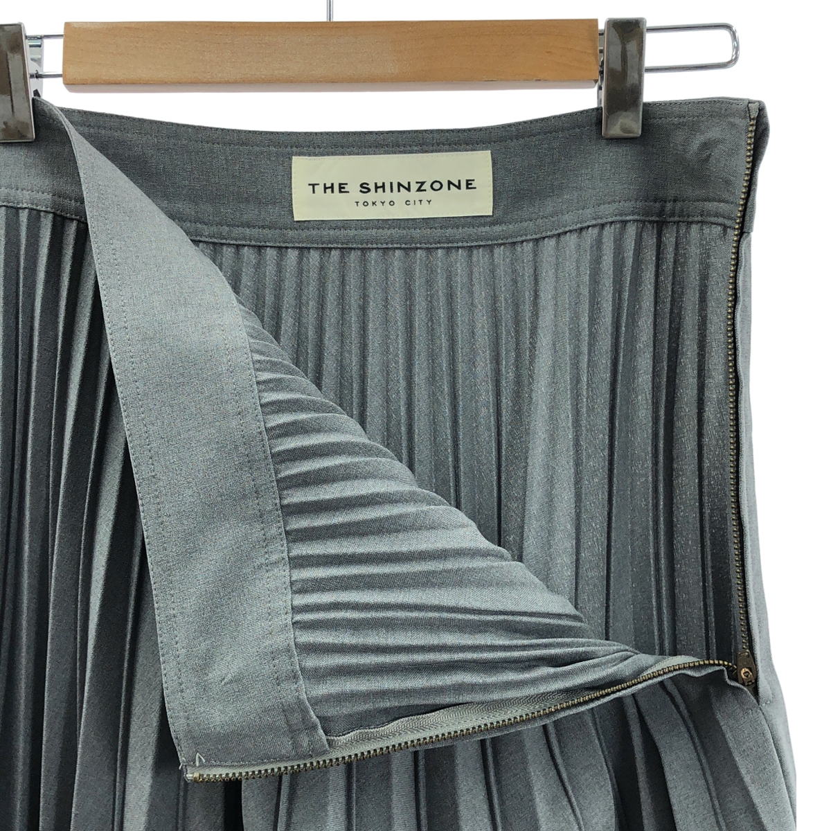 Shinzone / シンゾーン PLEATS SKIRT / サイドジップ プリーツスカート