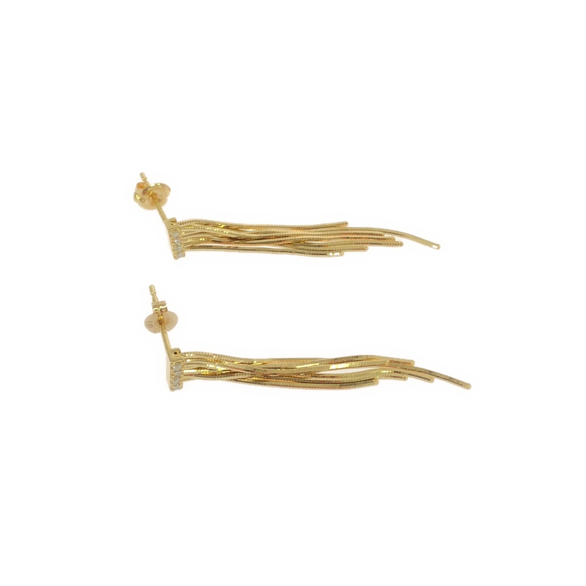 talkative / トーカティブ FRINGE Pierce Middle ダイヤモンド フリンジ ピアス