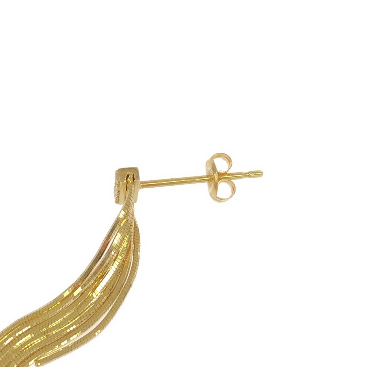 talkative / トーカティブ FRINGE Pierce Middle ダイヤモンド フリンジ ピアス