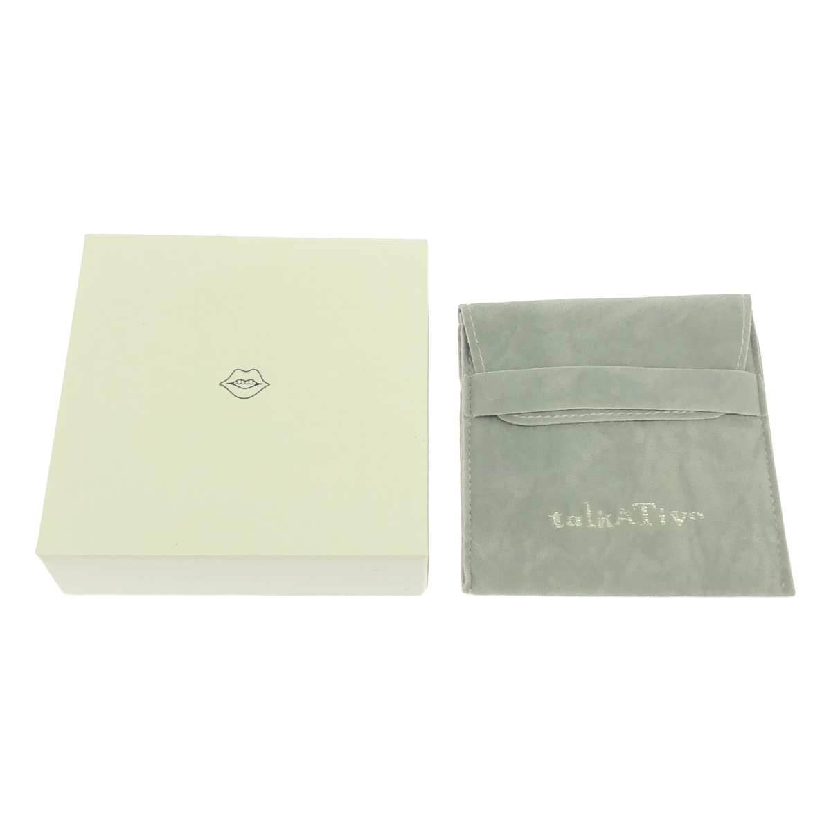 talkative / トーカティブ FRINGE Pierce Middle ダイヤモンド フリンジ ピアス