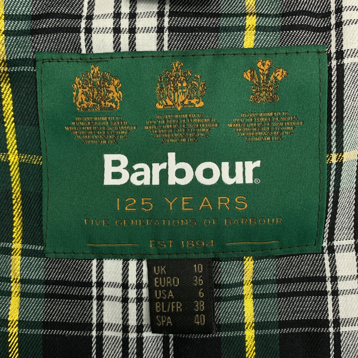 Barbour / バブアー 125周年記念 HAYDON WAX JACKET ワックス ジャケット