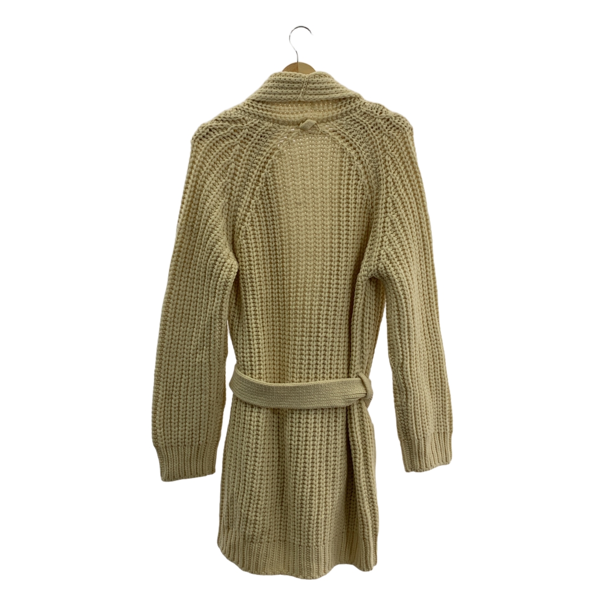 DRESSTERIOR / ドレステリア ベルテッド ショールカラー ニット カーディガン コーディガン