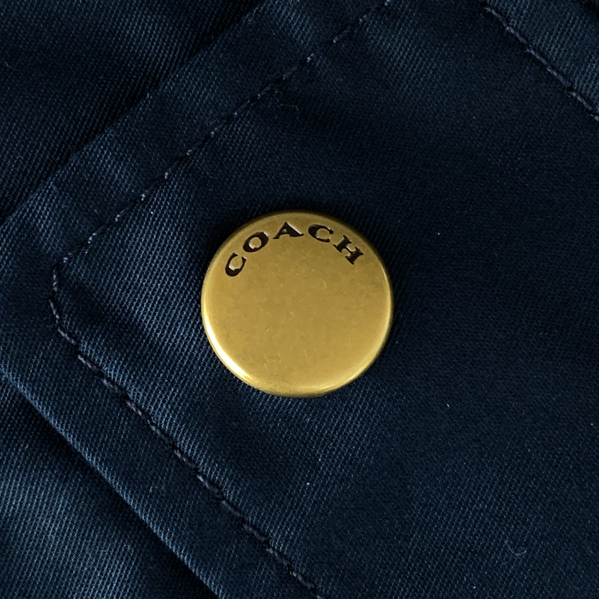 COACH / コーチ ロゴ フルジップ ジャケット ブルゾン / 総裏地