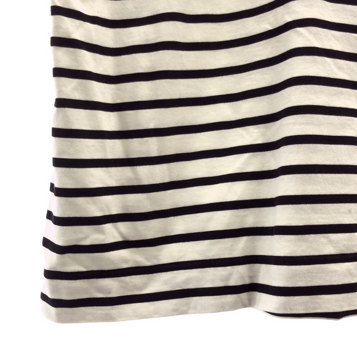 N.HOOLYWOOD / エヌハリウッド COMPILE BORDER / ボーダー オーバーシルエット スリット Tシャツ カットソー