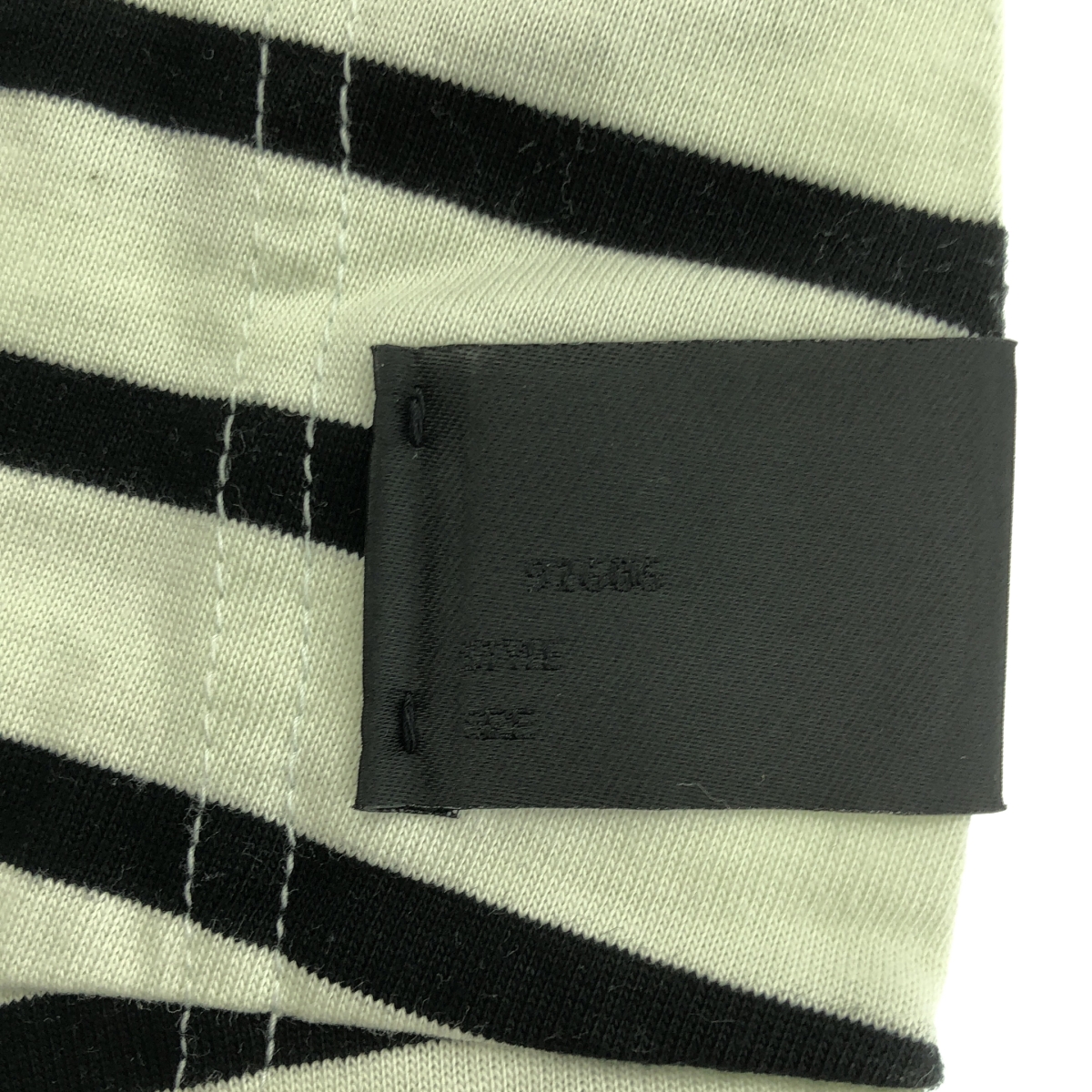 N.HOOLYWOOD / エヌハリウッド COMPILE BORDER / ボーダー オーバーシルエット スリット Tシャツ カットソー