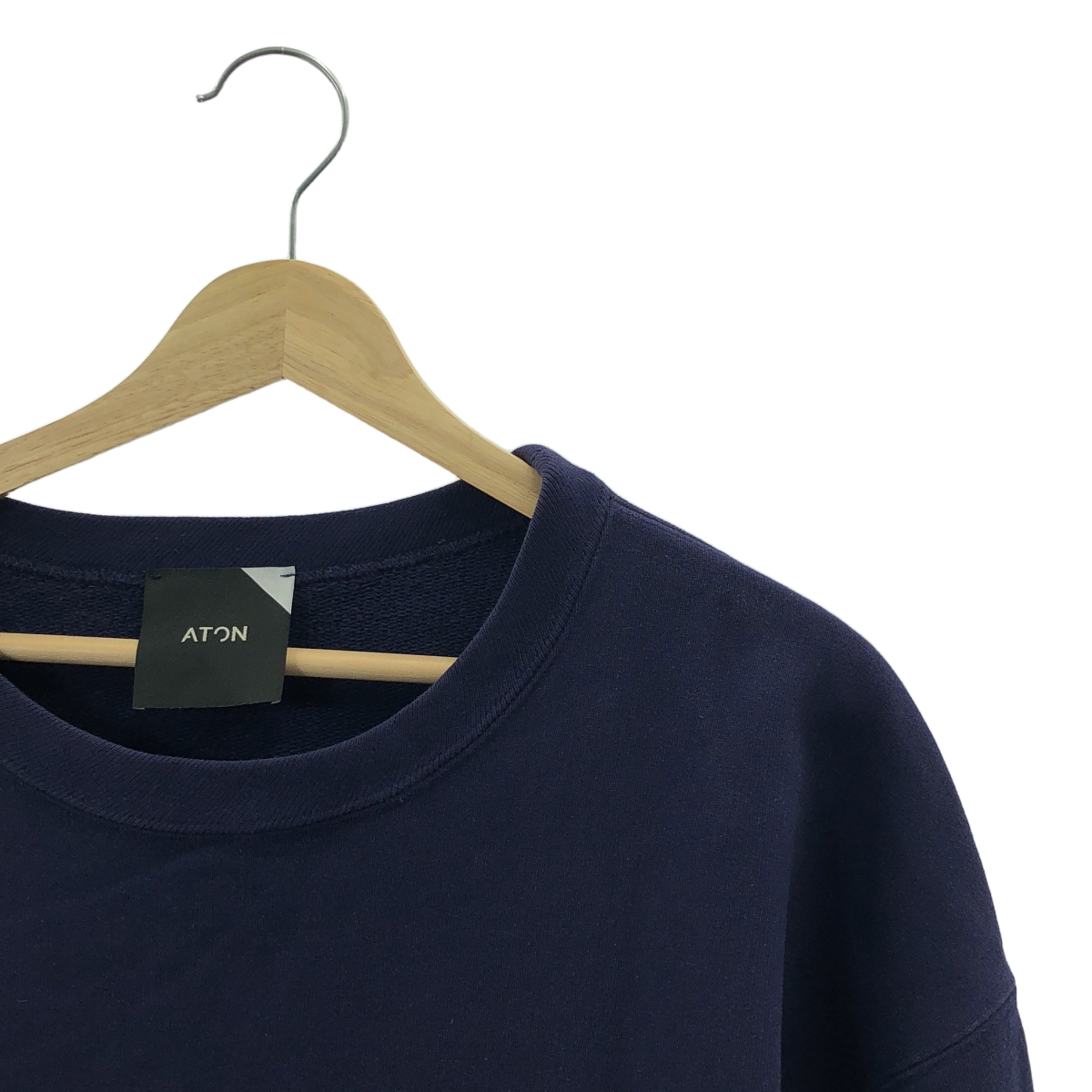 ATON / エイトン CREWNECK PULLOVER クルーネック プルオーバー スウェット