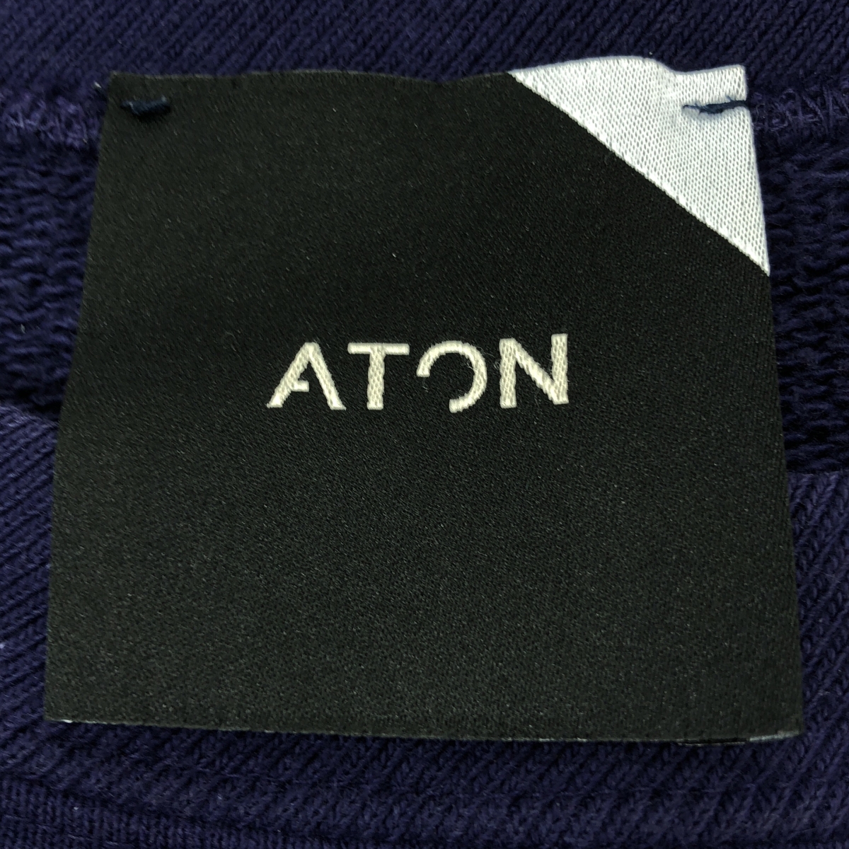 ATON / エイトン CREWNECK PULLOVER クルーネック プルオーバー スウェット