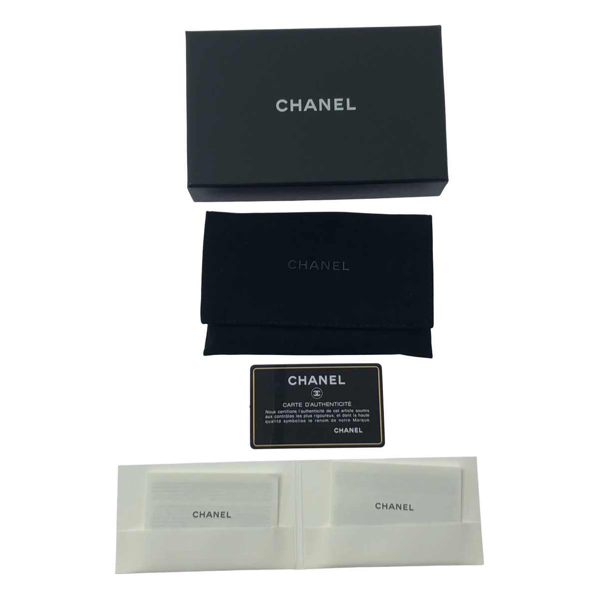 CHANEL / シャネル マトラッセ キャビアスキン コインパース ココマーク 小銭入れ ゴールド金具
