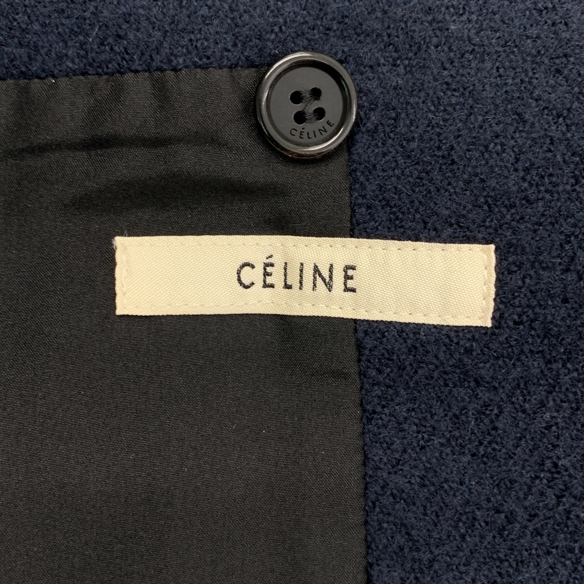 CELINE / セリーヌ フィービー期 ウール クロンビーコート