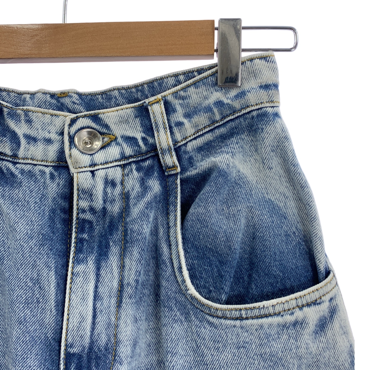 Maison Margiela / メゾンマルジェラ SLASH DETAIL DENIM PANTS / スラッシュカットアウト デニムパンツ