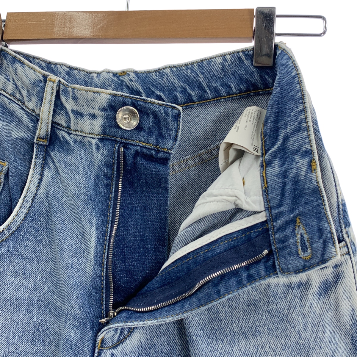 Maison Margiela / メゾンマルジェラ SLASH DETAIL DENIM PANTS / スラッシュカットアウト デニムパンツ