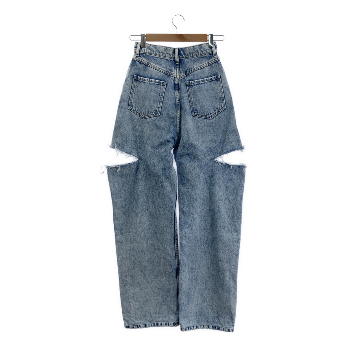 Maison Margiela / メゾンマルジェラ SLASH DETAIL DENIM PANTS / スラッシュカットアウト デニムパンツ