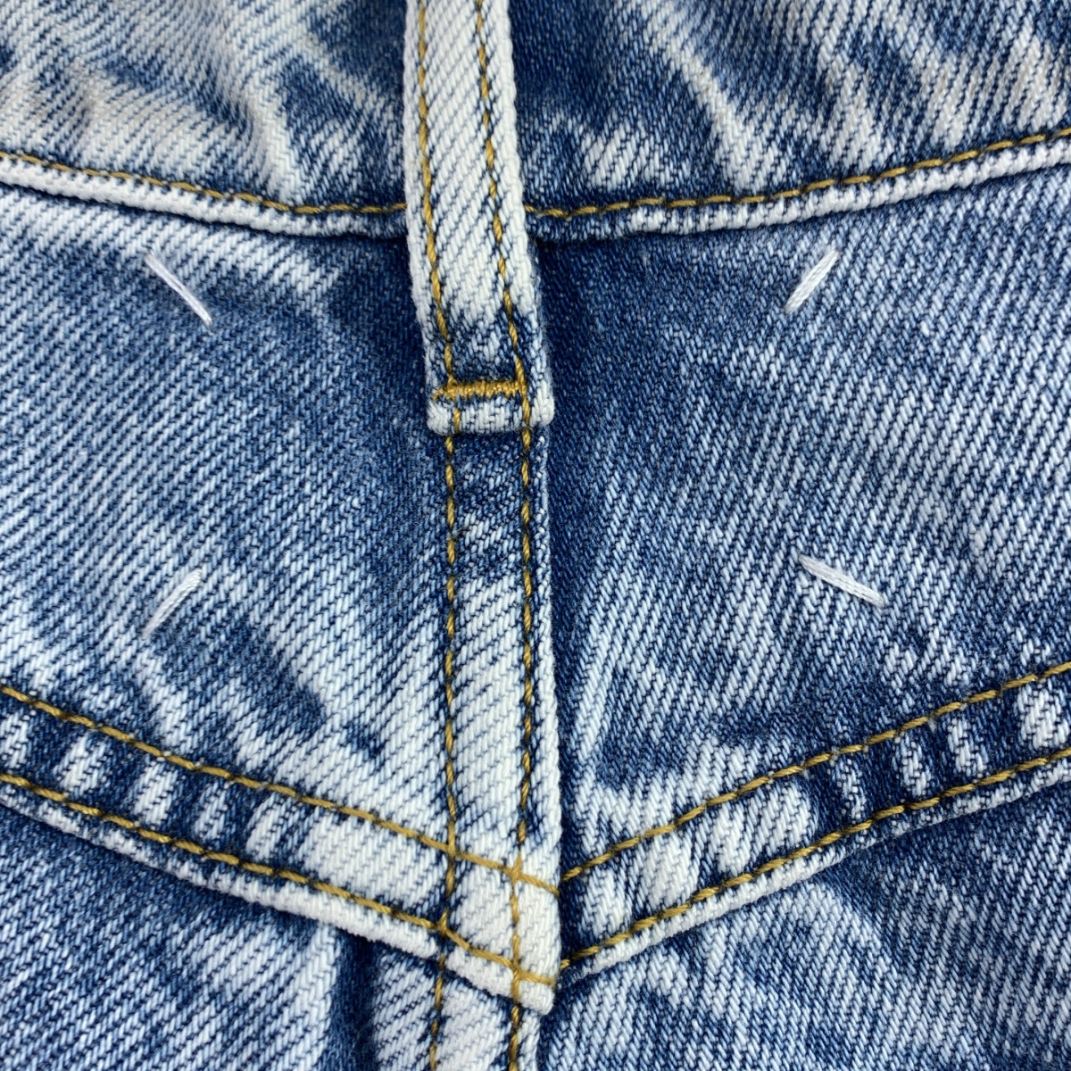 Maison Margiela / メゾンマルジェラ SLASH DETAIL DENIM PANTS / スラッシュカットアウト デニムパンツ