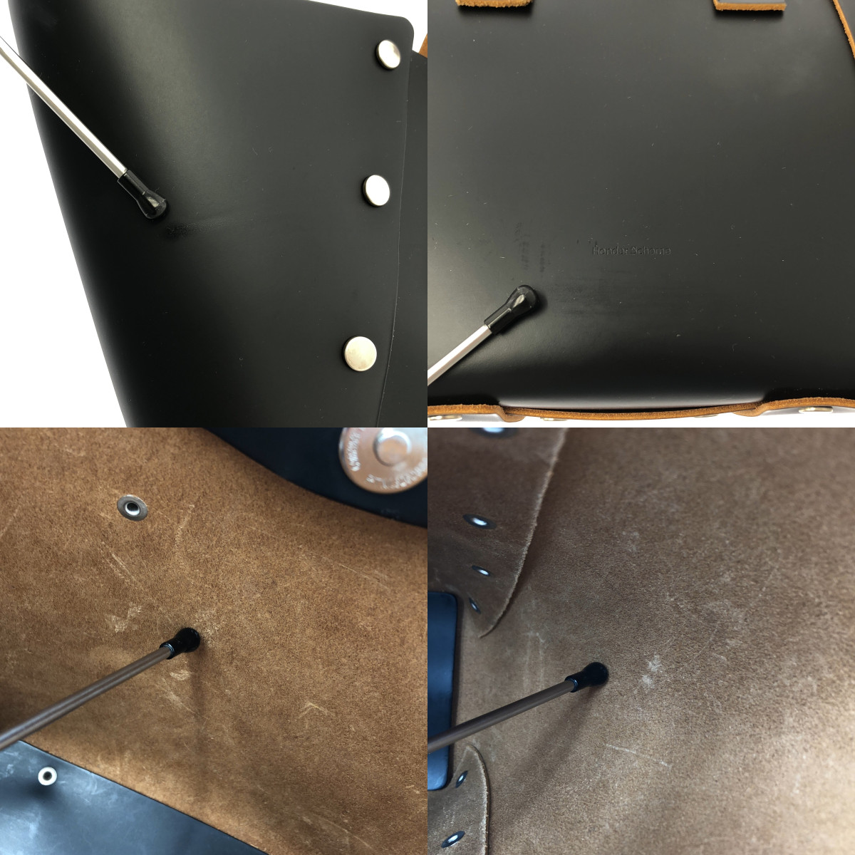 Hender scheme / エンダースキーマ assemble hand bag wide S アッセンブル レザー ハンドバッグ