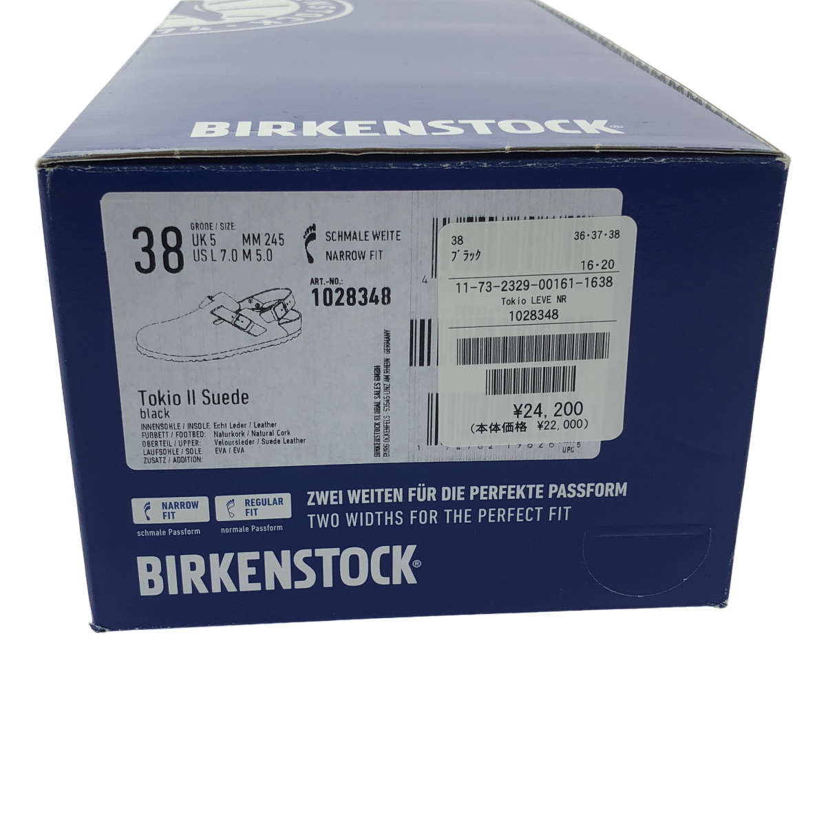 BIRKENSTOCK / ビルケンシュトック TOKIO II SUEDE NARROW FIT トキオ スエード サンダル