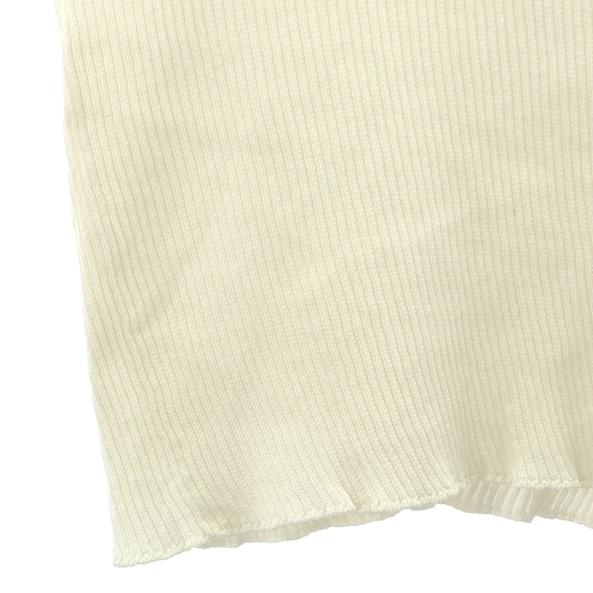 Tomorrowland BALLSEY / トゥモローランドボールジー マーセライズドコットンリブ ハーフスリーブプルオーバー トップス