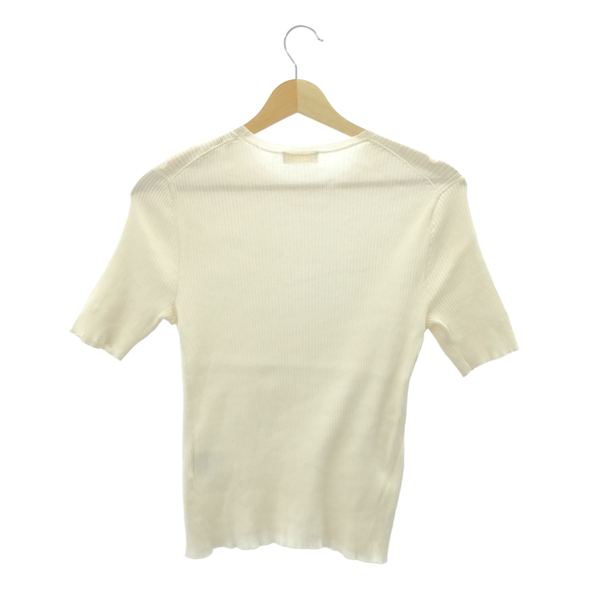 Tomorrowland BALLSEY / トゥモローランドボールジー マーセライズドコットンリブ ハーフスリーブプルオーバー トップス