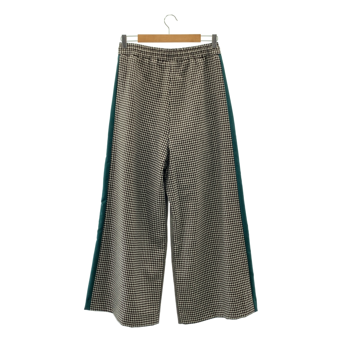 BARNEYS NEWYORK / バーニーズニューヨーク 千鳥格子 ヘリンボーン サイドライン ドローストリング イージー パンツ