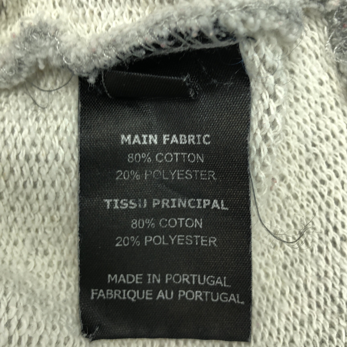 VETEMENTS / ヴェトモン バックロゴ プリント プルオーバー パーカー