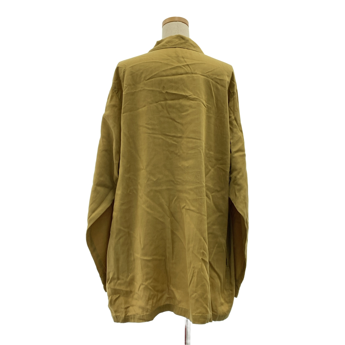 NOWOS / ノーウォス テンセル オーバーシルエット シャツ