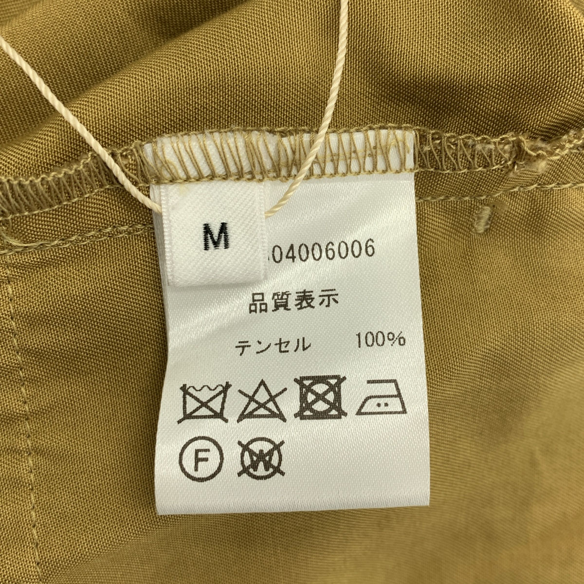 NOWOS / ノーウォス テンセル オーバーシルエット シャツ