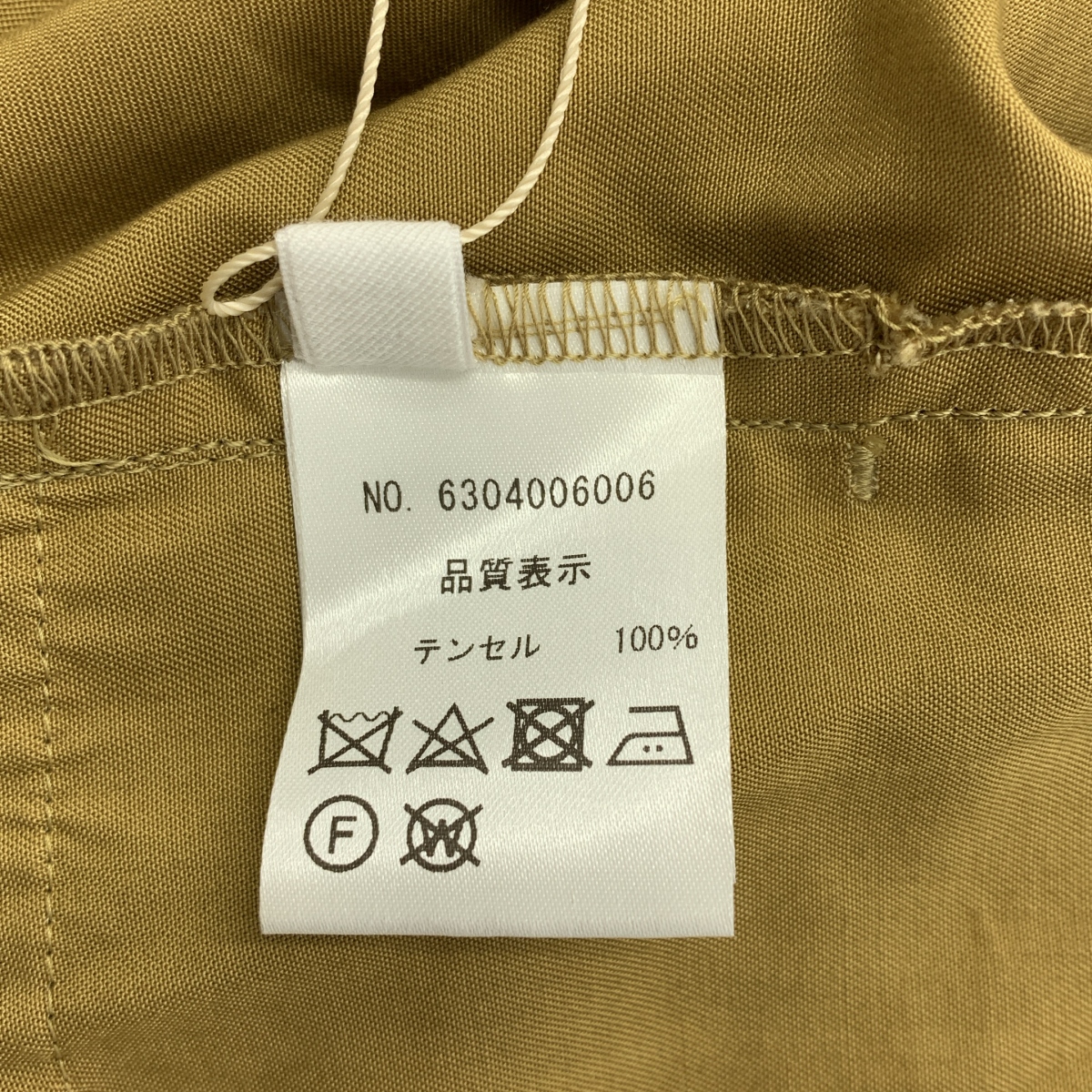 NOWOS / ノーウォス テンセル オーバーシルエット シャツ