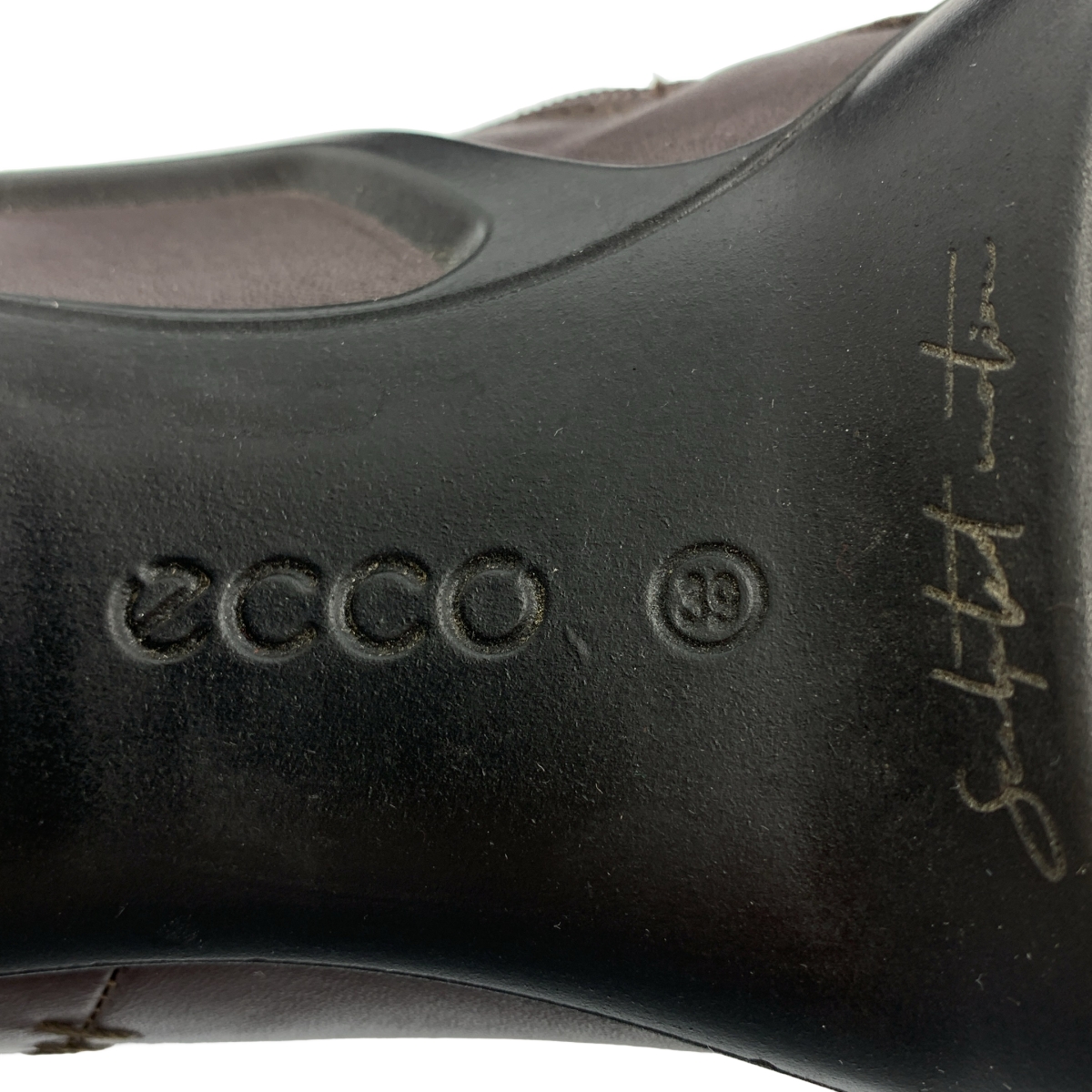 ECCO / エコー Shape Sculpted Motion 55 / レザー ブーティ ショートブーツ