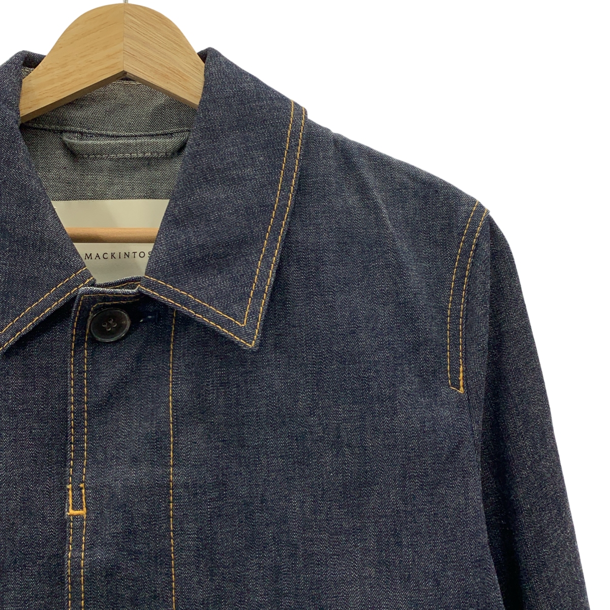 MACKINTOSH / マッキントッシュ コットンデニム ステンカラーコート