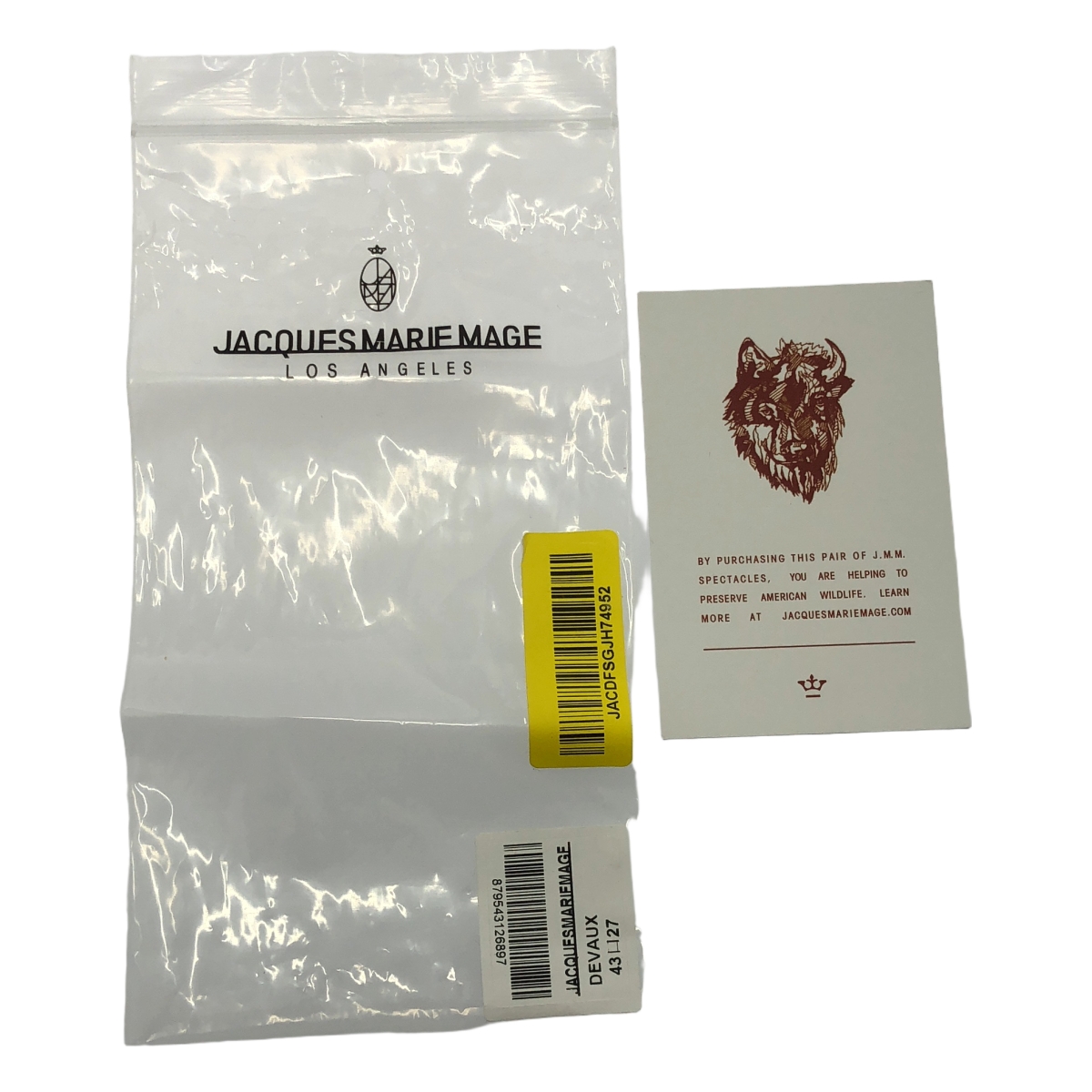 その他 DEVAUX アセテート テレビジョンカット ウェリントン サングラス